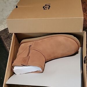 UGG Women's Tan Ankle Booties